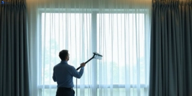 Commercial curtain stain removal service west-ryde-nsw hotels offices restaurants