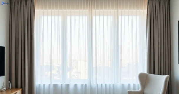 Freshly steam cleaned curtains in west-ryde-nsw QLD